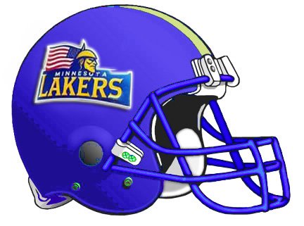 Minnesota Lakers helmet