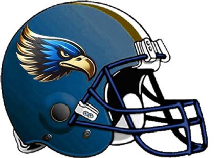 Scarborough Blue Eagles helmet